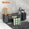 Stainless Steel Wall-Mounted Kitchen Organizer