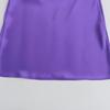 New European & American Style Satin Midi Skirt 8632845