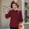 Women's Elegant Ribbon Long Sleeve Blouse