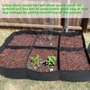 1 Pack Garden Bed, 128 Gallon 6 Grids Plant Grow Bags,  Breathable Planter Raised Beds For Growing Vegetables Potatoes Flowers