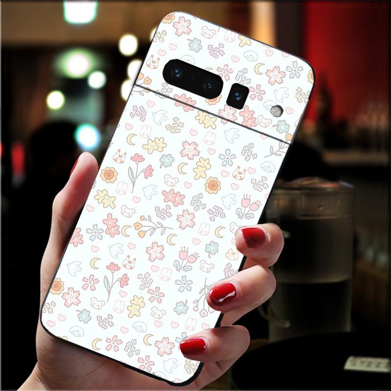 

Cute Flower Phone Case For Google Pixel 10 9 Pro XL 9A 8 7 6 Pro Pixel 8A 7A 6A Pixel 8 7 6 5 Google Pixel 8