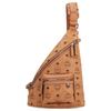 Cognac Visetos Monogramm Sling-Rucksack mit mehreren Reißverschlusstaschen für den täglichen Gebrauch und Reisen