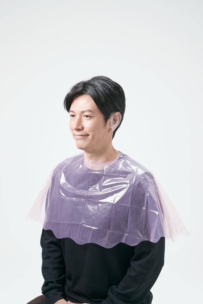 Bigen Hair Dye for Gray Hair Hoyu One Push 7 with Cape 7 Natural Black 1st Agent 40g 2nd Agent 1 Pack Men's [Quasi-drug] (Natural Black) Set, (with