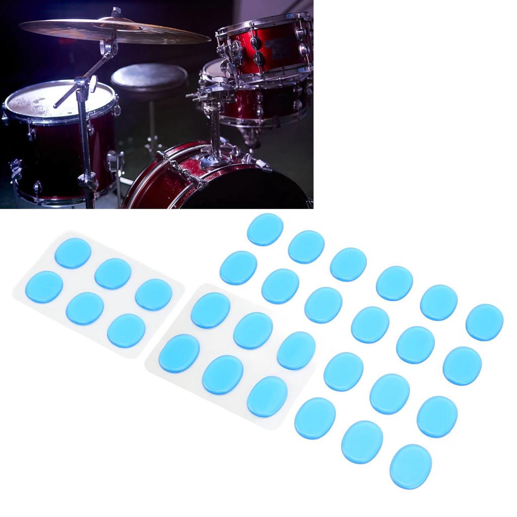 30Pcs   Dampeners Gel Pads Silicone   Silencers Sound Dampening Muffler Pads