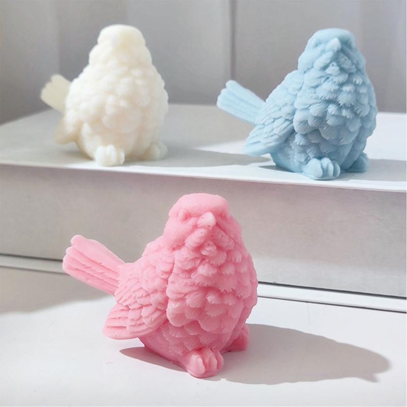 Chocolate Moulds Bird Shaped Baking Molds Fondant Moulds Cake Molds Silicone Material Perfect Gift for DIY Baking Lover