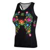 Women's Folk Technical Tank Top XS Black