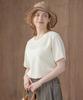 DURAN Wrinkle Texture Short Sleeve T-Shirt Blouse Dtf6S-3100 3Colors
