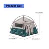 1/12 Scale Dollhouses Miniature Camping Tent Model Furniture Pretend Play for Kids Dolls House Model Photo Props Decors