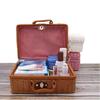 Box PP Rattan Material Bamboo Frame Storage Basket Rattan Suitcase Storage Box Photograph Props