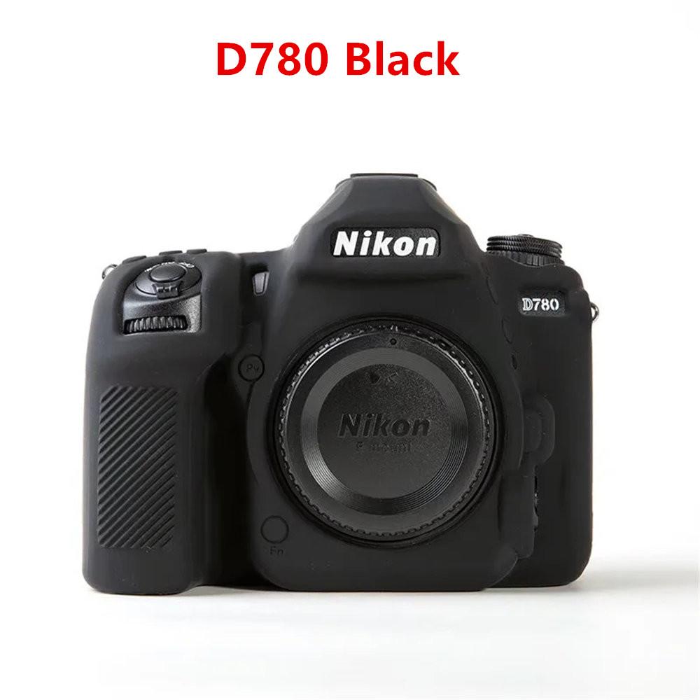 Soft Silicone Armor Camera Bag Case For Nikon D750 D780 D810 D850 D3200 D3300 D3400 D3500 D5100 D5200 DSLR Cover Body Skin