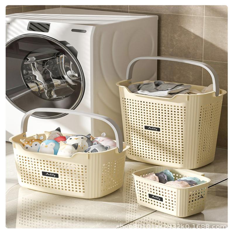 Multi-Size Laundry Basket With Handle Large Capacity Dirty Clothes Basket Laundry Hamper