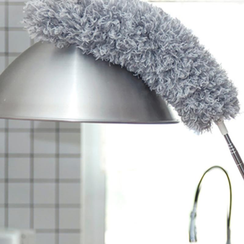 briskstyle gray adjustable length 2.8m static duster