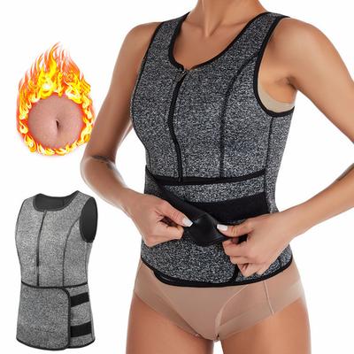 Damen Sport-Sweatshirt Übergröße Bauchstraffung Korsett Taillenkorsett Shapewear