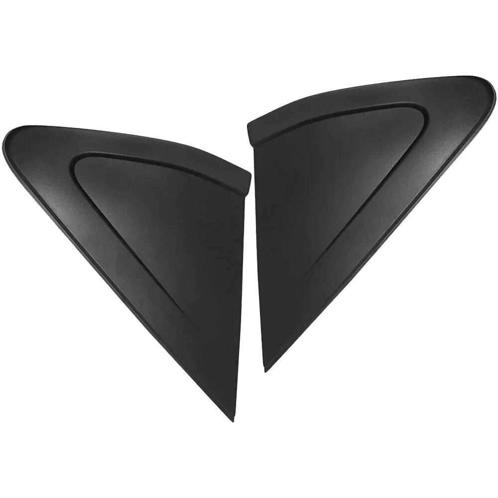 2Pcs Fender Mirror Molding Triangle Trim Corner Cover For Nissan Versa 2020-2021