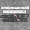 TXDR3 glossy black ABS Car Front Hood Emblem Badge Bonnet Logo Covers Letters Sticker For Ford Expedition Accessories
