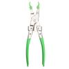 Spark Plug Pliers 45 Degree Offset Spark Plug Plier Boot Removal Tool with Non Slip Handle Green Prevents Wire Damage