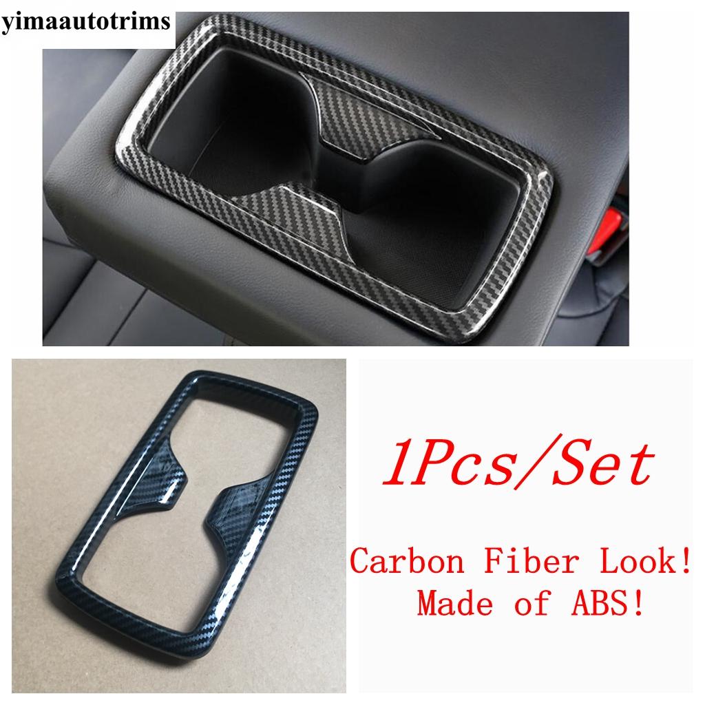 Moldura de Marco de Salpicadero / Cubierta de Faro / Soporte de Vaso de Agua / Elevalunas Para TOYOTA RAV4 RAV 4 XA50 - 2024 Accesorios de Fibra de Carbono