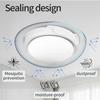 NEW 60W-500W LED Solar Ceiling Light Outdoor Waterproof Solar Lamp with Remote Control 5M Lines Zero Power for Corridor Garden