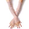 1 Pair Cuff Sunscreen Lace Gloves Summer Female Arm and Legs Sleeve Anti-UV Girl Long Cuff