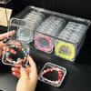 Transparent Dustproof Jewelry Box: Crystal Wenwan Bracelet & Necklace Storage Organizer