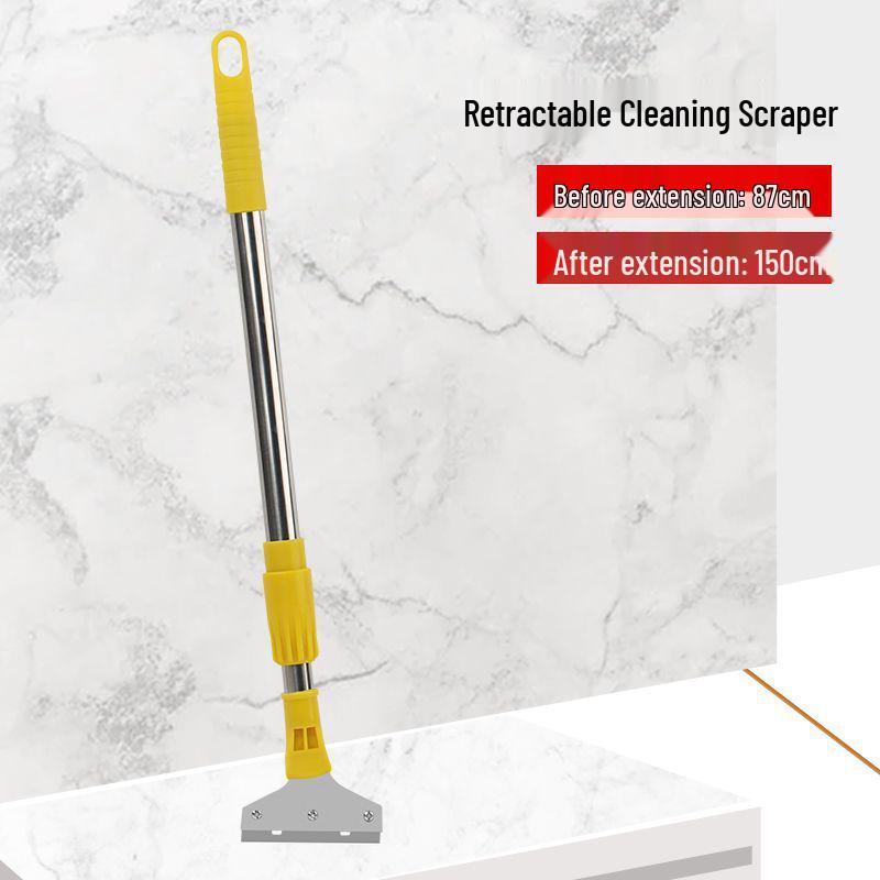 Telescopic Long Handle Heavy Duty Scraper for Grout and Glue Removal