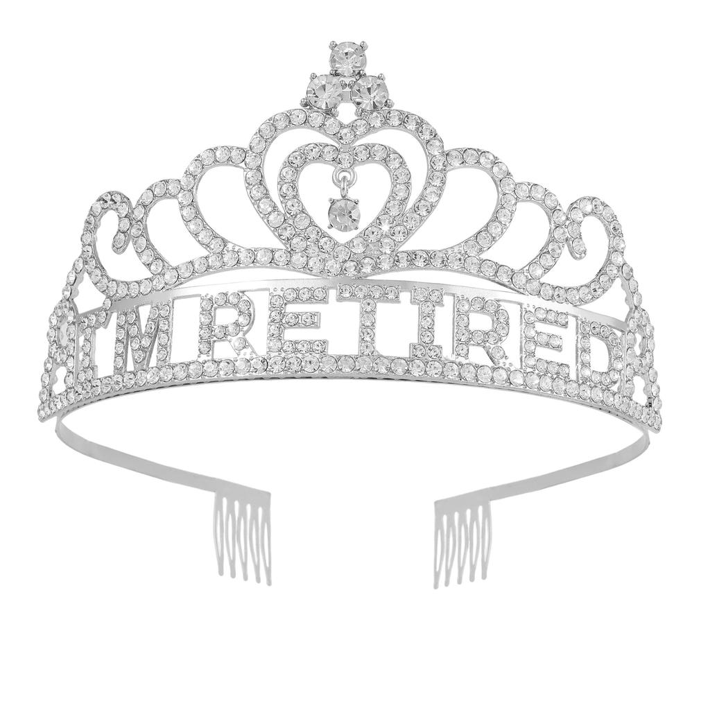 Retired Crown Retired Party Supplies Dress Up Gifts Headband Supplies