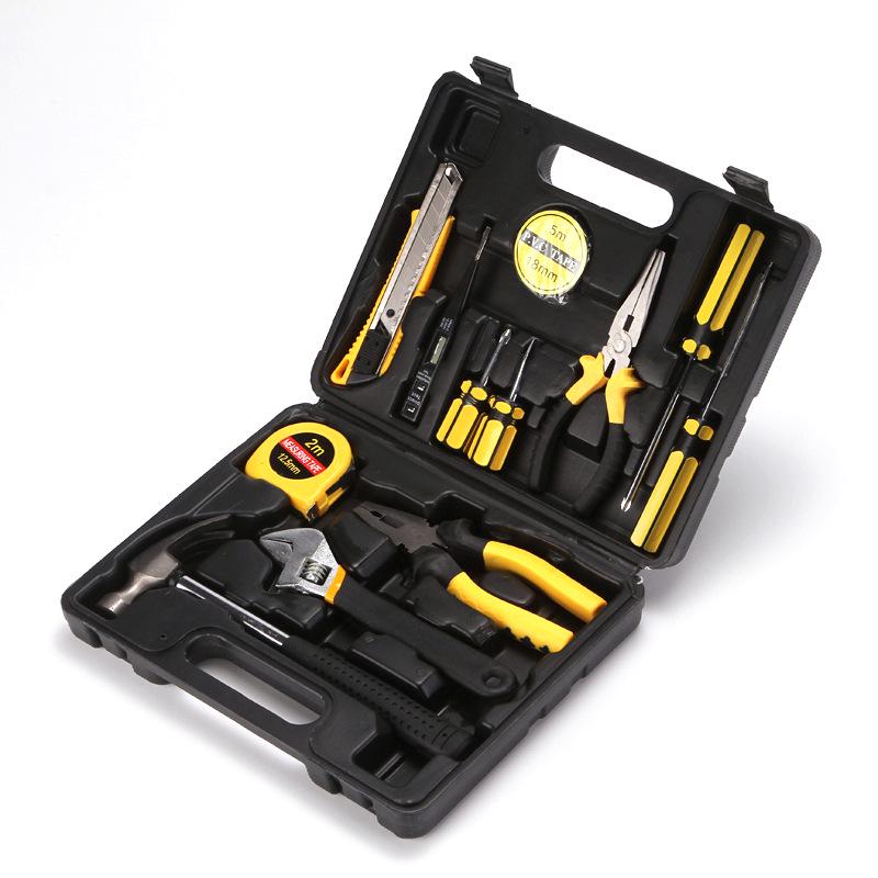 13-Piece Multifunctional Tool Set for Car and Home with Needle-Nose Pliers (Model 8013-1)