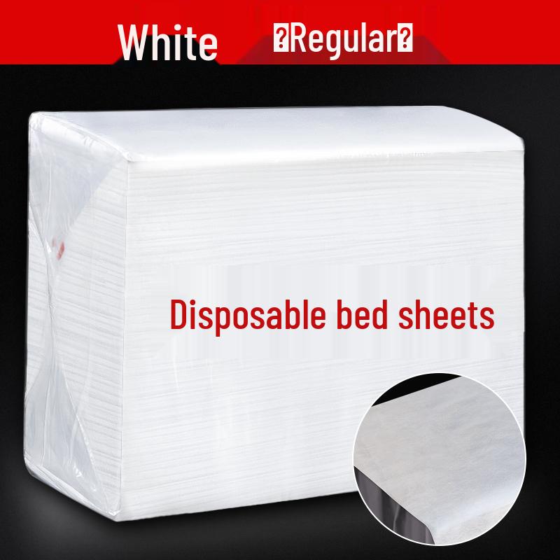 100 Disposable Waterproof & Oilproof Massage Bed Sheets with Hole – Breathable Non-woven Fabric