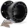 VICHE CATT 76mm Steering Boss Spacer for Adjusting Steering Boss Position (Black)
