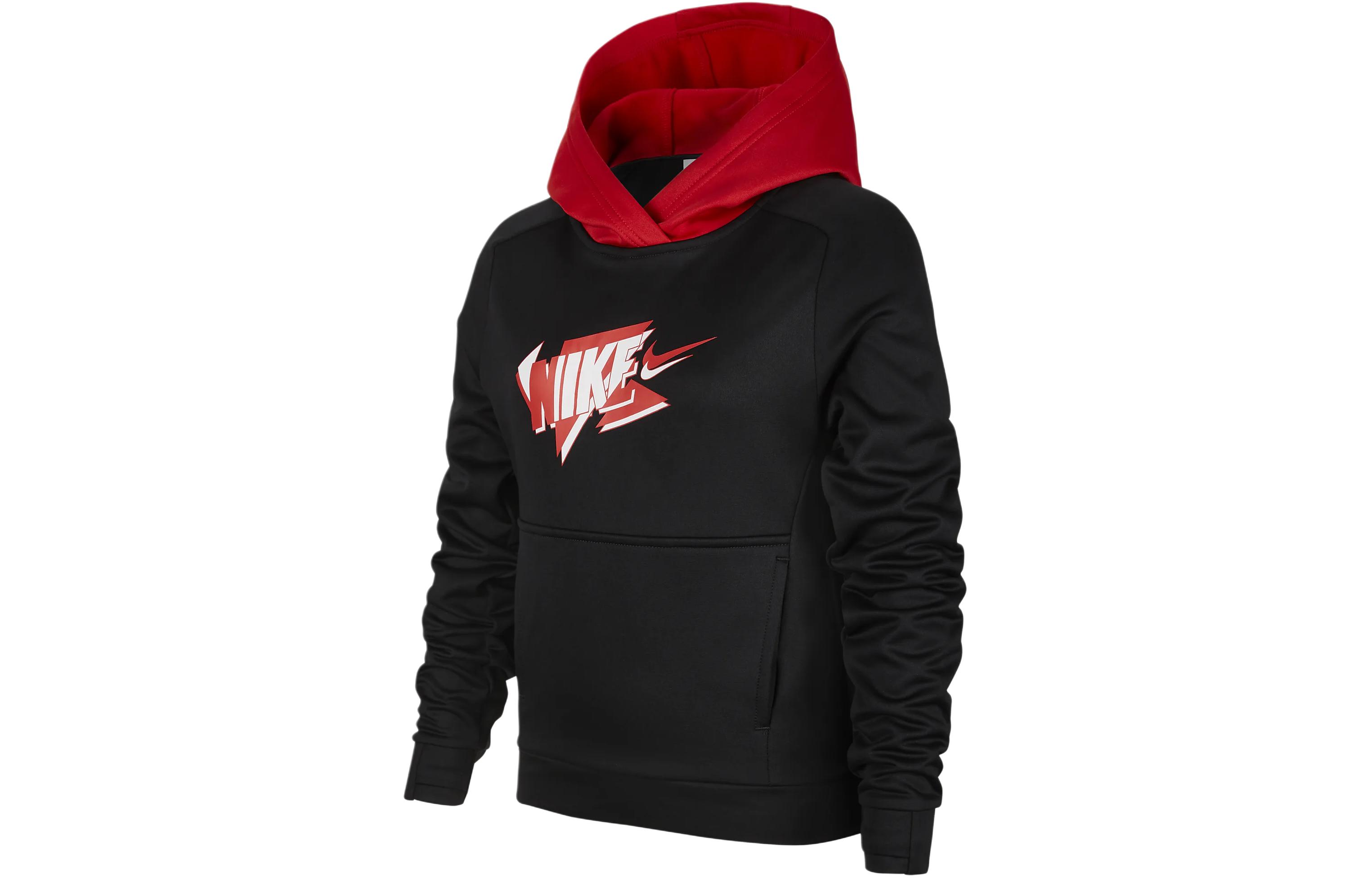 Nike Sweatshirt Meerkleurig Blokken Letterprint Met Capuchon Casual Fleece Li XL