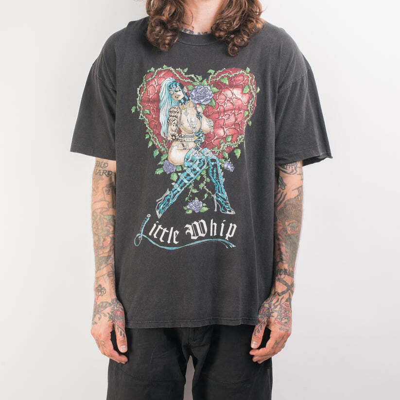 

Vintage 1994 Danzig My Little Whip Short Sleeve Black AHN02098 Unisex T-Shirt M