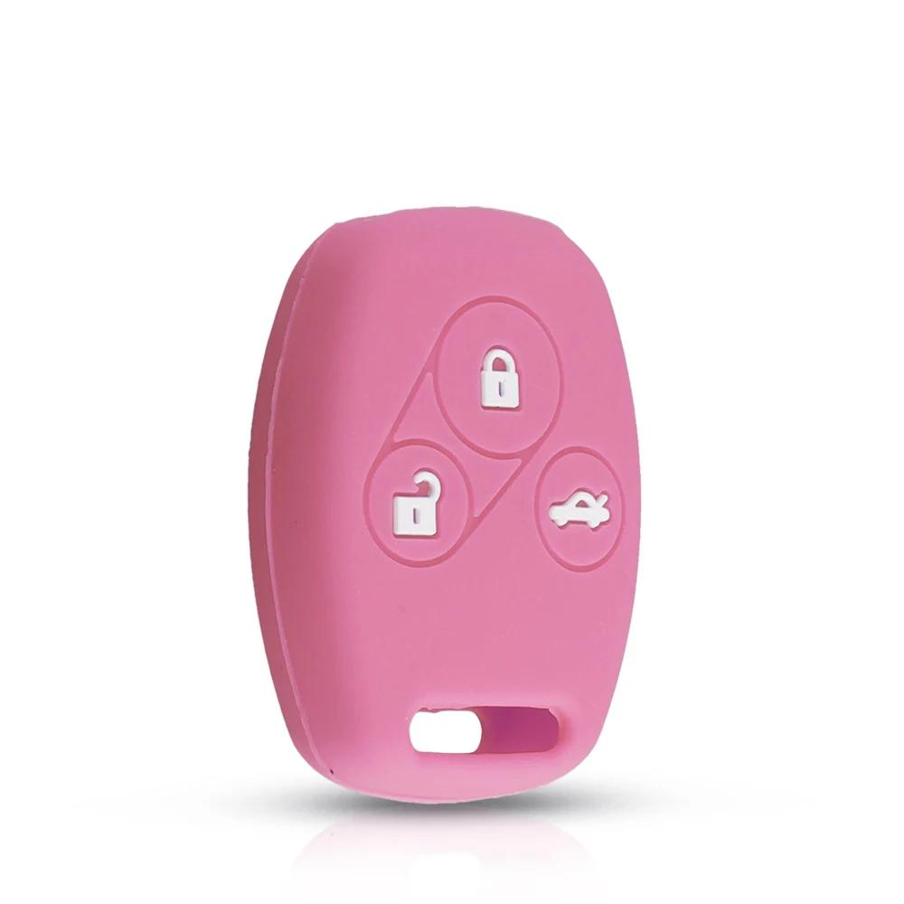 Remote Silicone Car Key Case Cover For Honda Civic 2006-2011  Accord Crv 2003 2007 Jazz Hrv