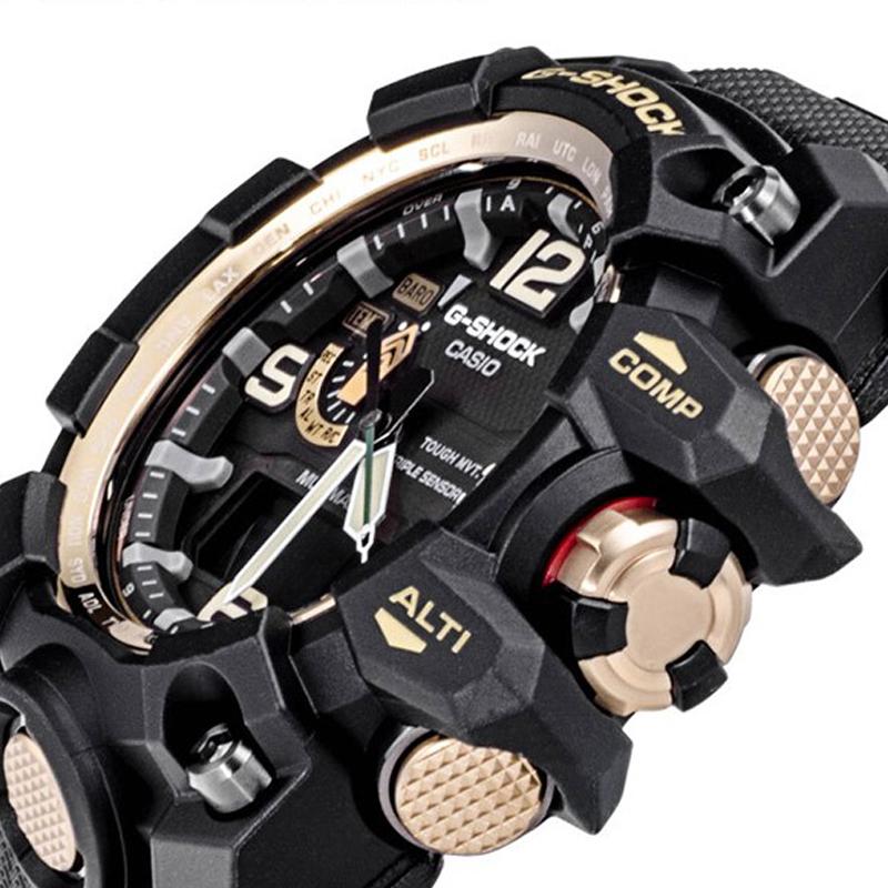 Casio G-Shock Gravitymaster Aerospace Series Mudmaster Trend Sports Waterproof Shockproof Quartz Movement Resin Strap Men Watches GPW-1000GB-1APR