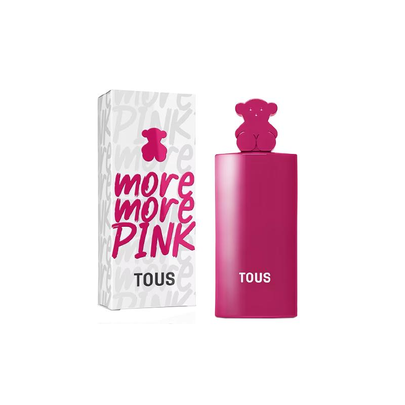 TOUS More More Pink Perfume Fruity Floral Eau de Toilette EDT Brown Sugar Amber / 50ml