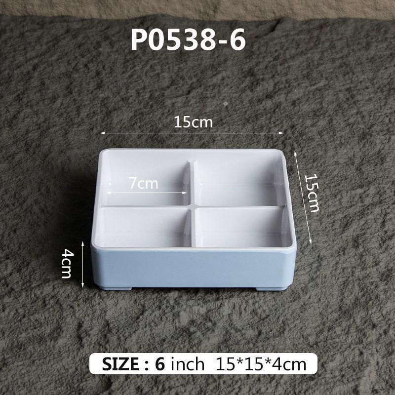 

Меламиновая тарелка с отделениями для хот-пота, барбекю, клуба или демонстрации закусок