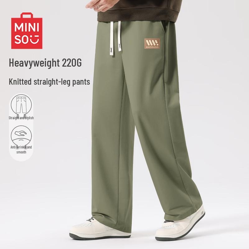 MINISO Men s Straight-Leg Casual Pants M