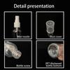 10PCS 10/20/30/50/60/100ml Refillable Empty Portable Clear Plastic Bottle Fine Mist Spray Alcohol Travel Perfume Atomizer Bottle
