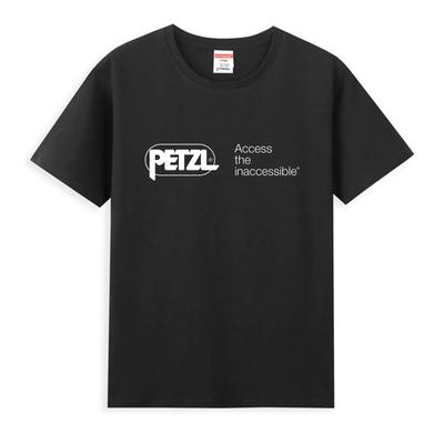 2024 Men T Shirt Casual PETZL Life Wall Climbing Hiking and Trail Running Camping Drifit T-shirt Comfortable Streetwear S-3XL#Color(4)