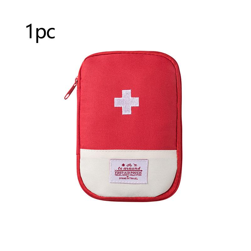 

1/2 шт.-Портативная сумка для хранения, сумка для лекарств, органайзер для таблеток для выживания на открытом воздухе, пакет для аварийных наборов, дорожные аксессуары