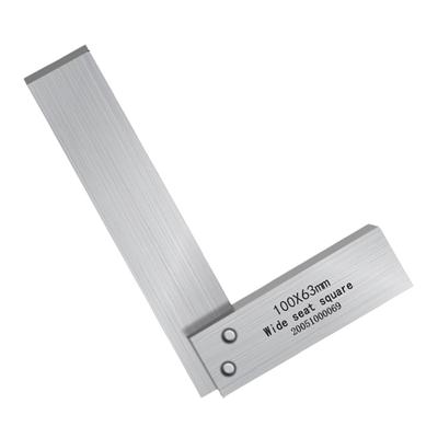 Carbon Steel L Shaped Square Rulers Strong Heat Treated Measuring Tool for Precisions Layouts & Accurate Measurements