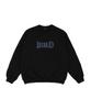 Bibeodeu Bird Denim Logo Sweatshirt [Black]