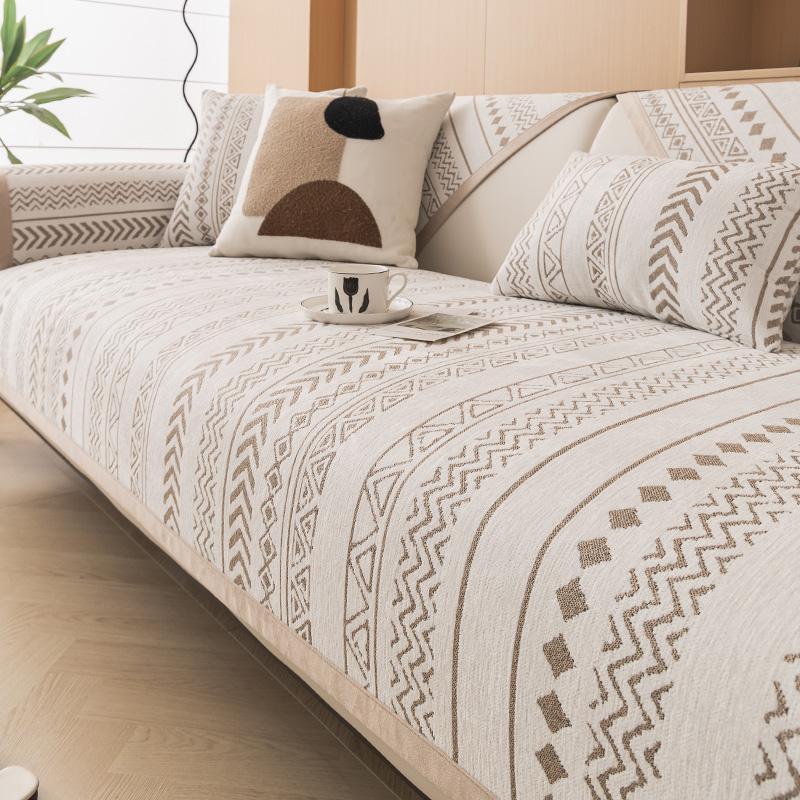 

Чехол Funda Sofa Mats Winter Chenille Living Home Нескользящий этнический стиль Диван Подушка Чехол для дивана 70X70