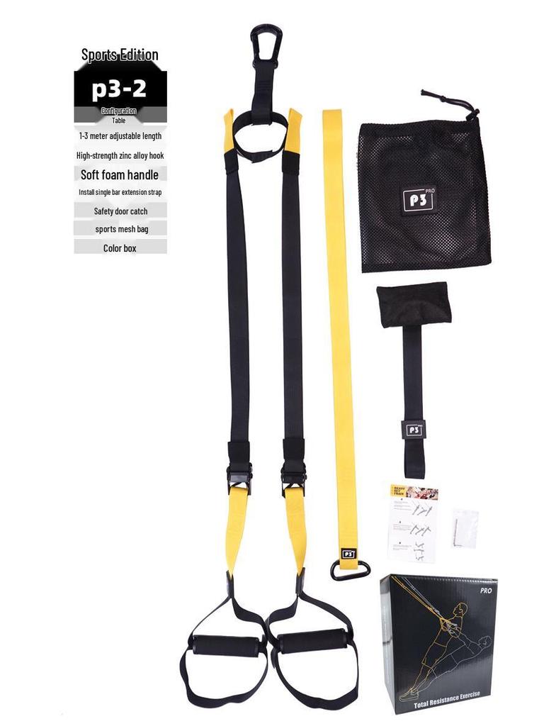 TRX7 Suspension and Yoga Resistance Band – Fitness & Abdominal Trainer for Home Use