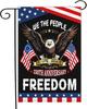 We the People 250Th Anniversary Ag, 12 X 18 Inch Double-Sided Burlap Garden  EEJ UUN