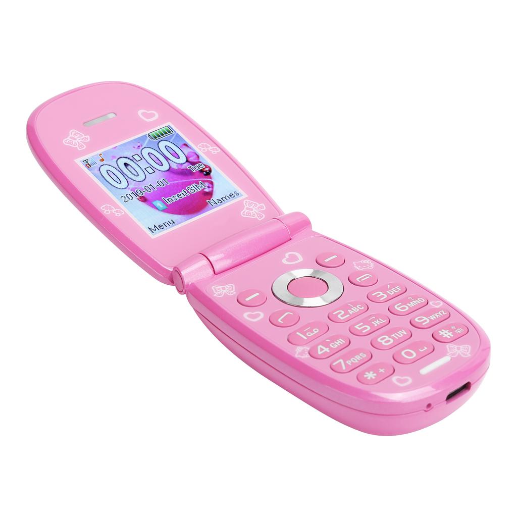 1,44 Zoll Mini-Handy Flip-Handy 32 MB + 32 MB Dual-Karte Dual-Standby 100240 V 1852 mAh US