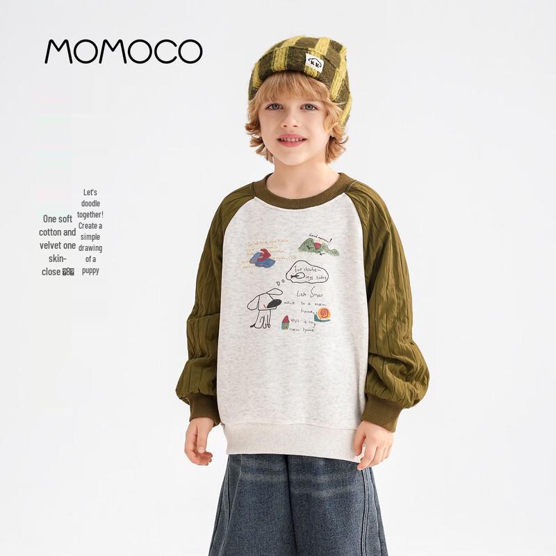 MOMOCO Boys  Fashion Sweatshirt 2025 Autumn/Winter 105