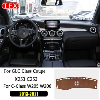 Pro Mercedes Benz GLC Class Coupe X253 C253 C-Class W205 W204 Protiskluzová podložka palubní deska Sluneční clona Podložka pod koberec
