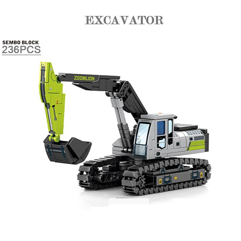 2022 City Speed Formula Transporter Bricks Big Cargo Truck Blocks Building Car Figures Set Vehicle Model Childrens Toys