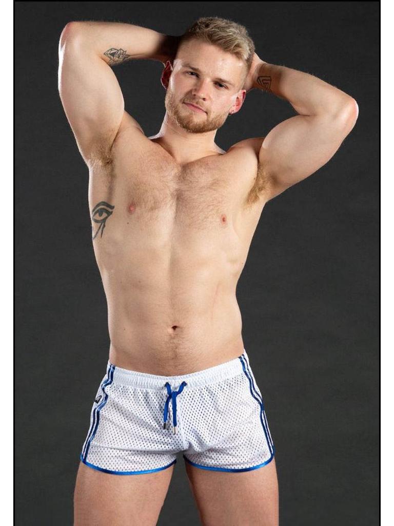 Pánské rychleschnoucí prodyšné sportovní kraťasy - tříčtvrteční délka na pláž, fitness a outdoorové aktivity
