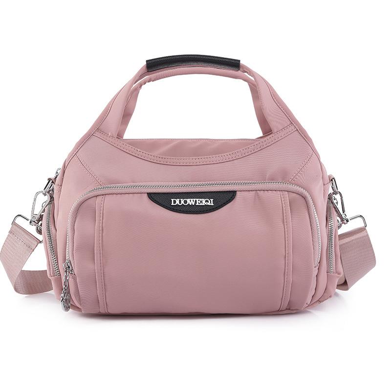 Modische Ein-Schulter-Tasche, Leichte Handtasche mit großem Fassungsvermögen, Wasserabweisende Umhängetasche für Reisen und Shopping